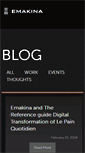Mobile Screenshot of blog.emakina.nl