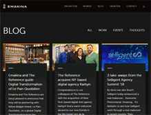 Tablet Screenshot of blog.emakina.nl